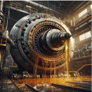 Dầu tuabin bi oxy hoá