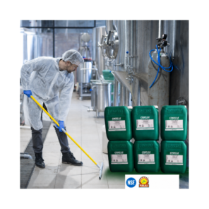 Chất tẩy rửa máy móc an toàn thực phẩm