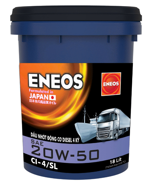 Dầu Nhớt Động Cơ Diesel Eneos CF-4SL 20W-50