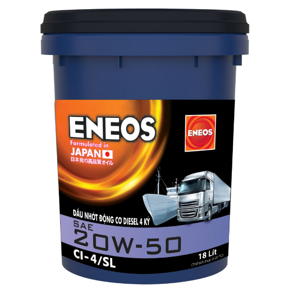 Dầu Nhớt Động Cơ Diesel Eneos CF-4SL 20W-50