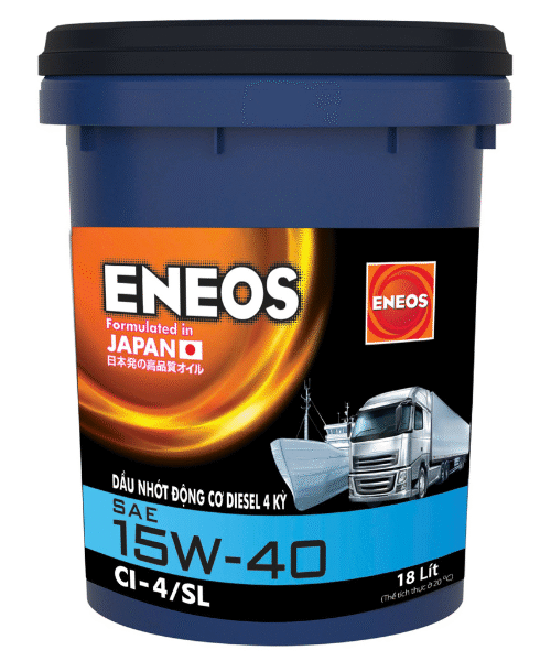 Dầu Nhớt Động Cơ Diesel Eneos CI-4 SL 15W-40